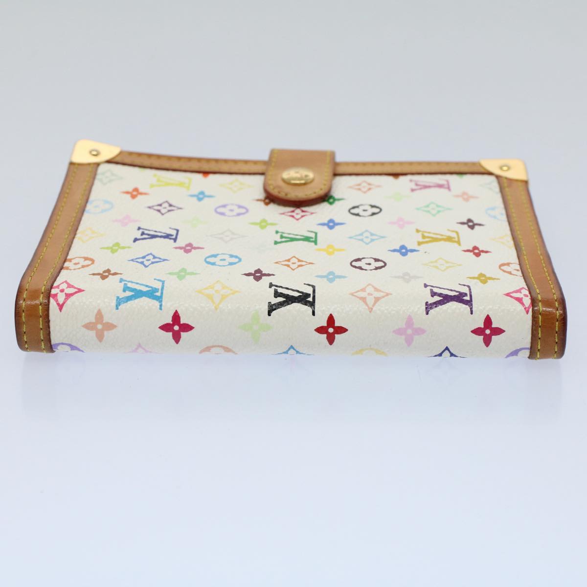 LOUIS VUITTON Multicolor Agenda PM Day Planner Cover White R21074 LV bs8662