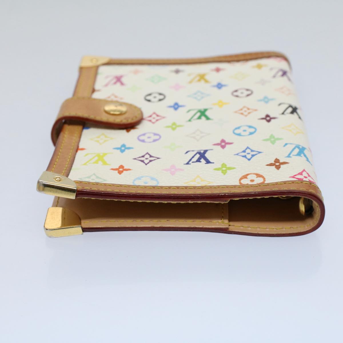 LOUIS VUITTON Multicolor Agenda PM Day Planner Cover White R21074 LV bs8662