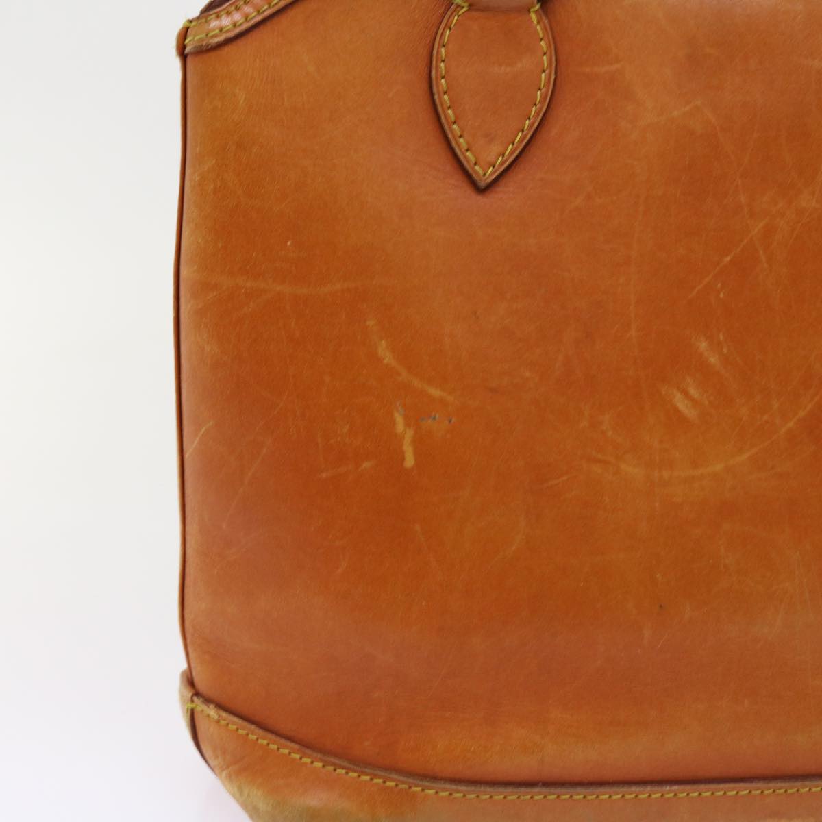 LOUIS VUITTON Nomad Leather Lockit Hand Bag Brown M85388 LV bs8665