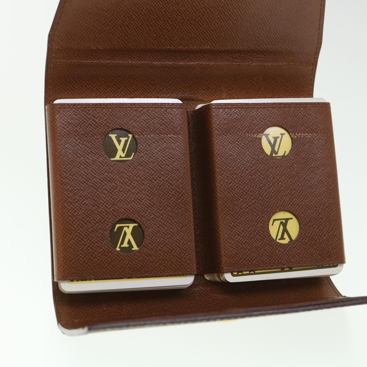 LOUIS VUITTON Monogram Playing Cards Case LV bs8667