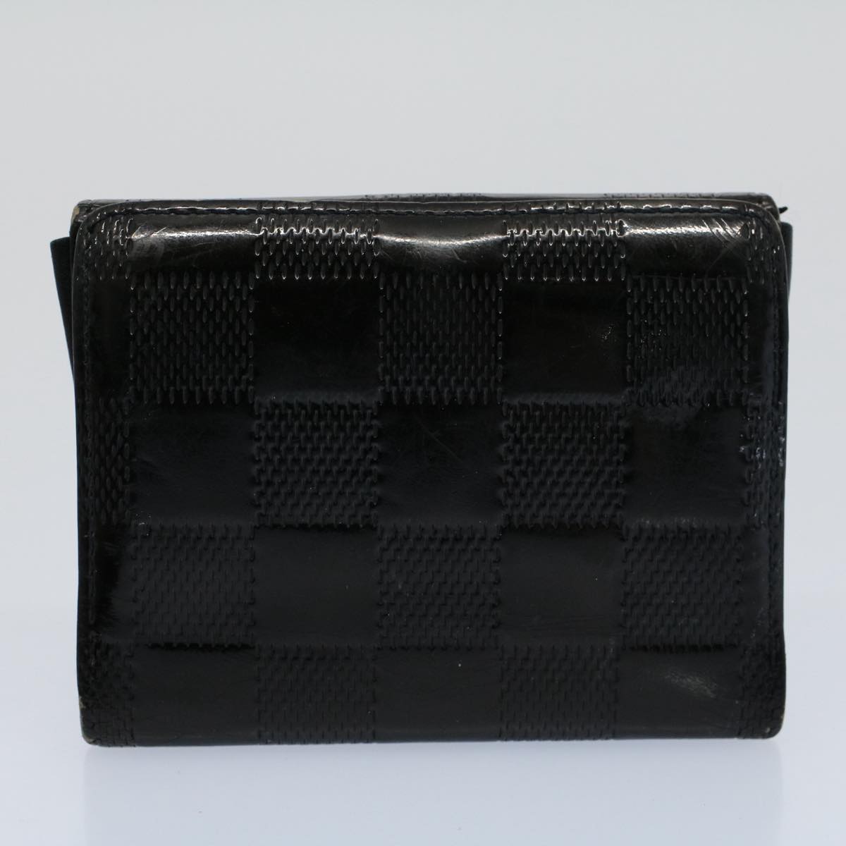 LOUIS VUITTON Epi Damier Graphite Wallet Leather 4Set Black LV bs8671