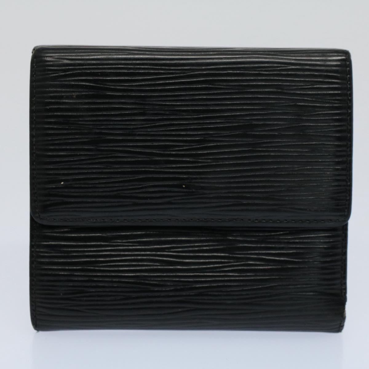 LOUIS VUITTON Epi Damier Graphite Wallet Leather 4Set Black LV bs8671