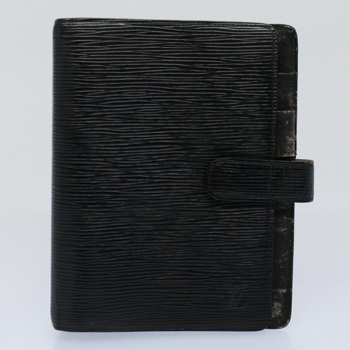 LOUIS VUITTON Epi Wallet Day Planner Cover 8Set Blue Black white LV bs8677