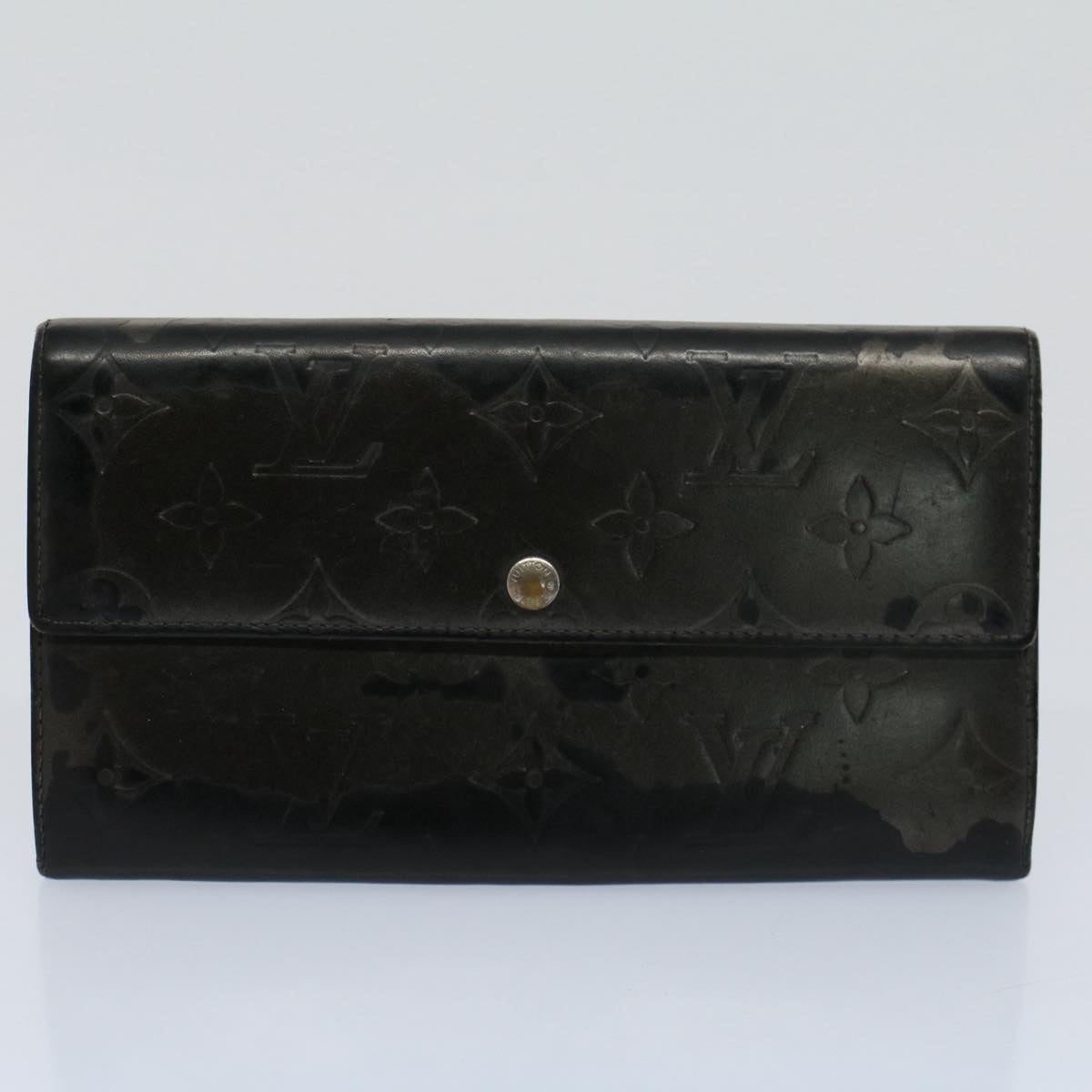 LOUIS VUITTON Epi Wallet Day Planner Cover 8Set Blue Black white LV bs8677