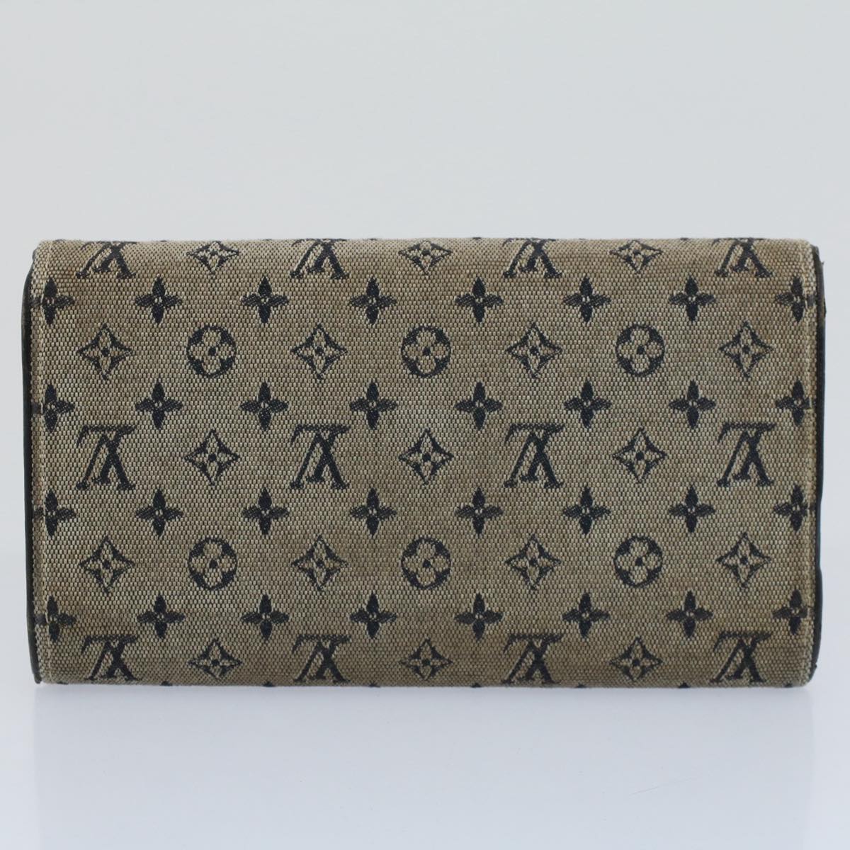 LOUIS VUITTON Epi Wallet Day Planner Cover 8Set Blue Black white LV bs8677