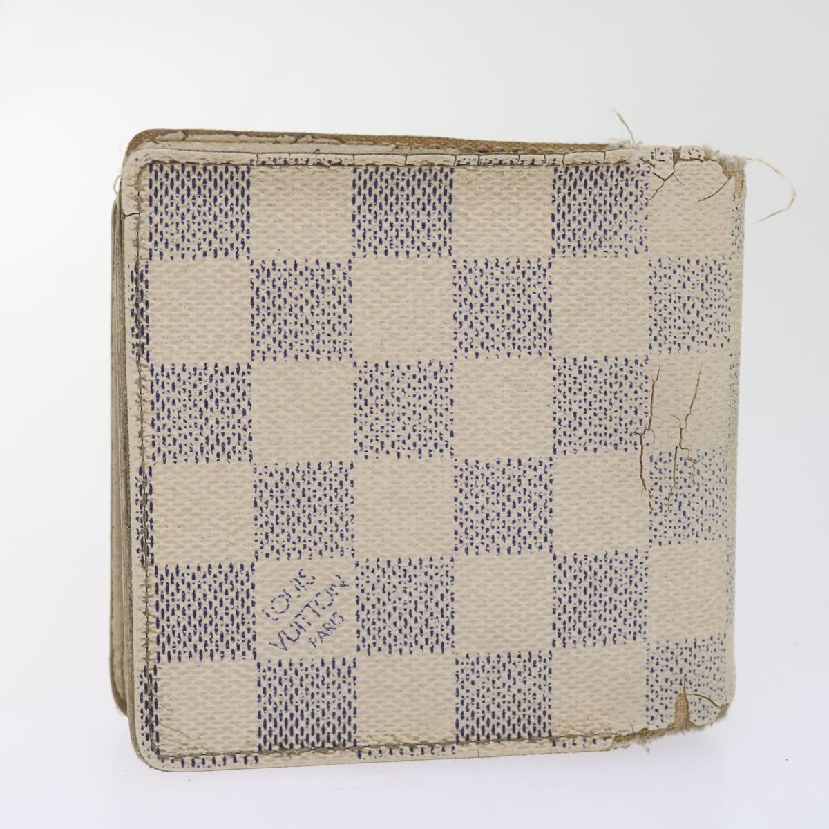 LOUIS VUITTON Monogram Damier Ebene Azur Wallet 13Set LV bs8680