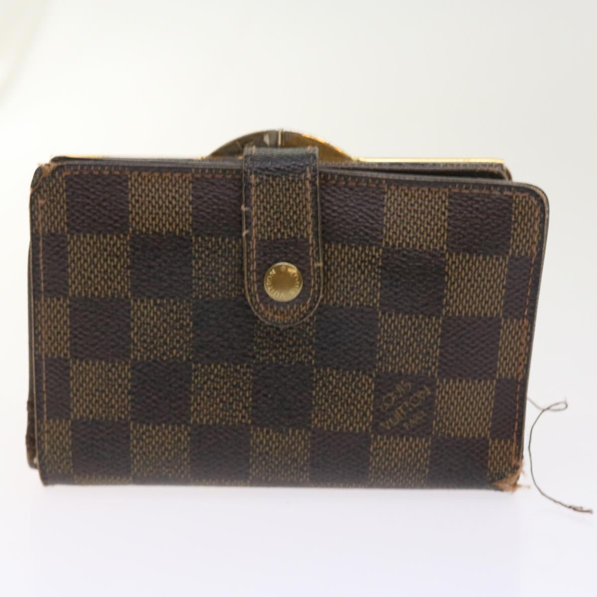 LOUIS VUITTON Monogram Damier Ebene Azur Wallet 13Set LV bs8680