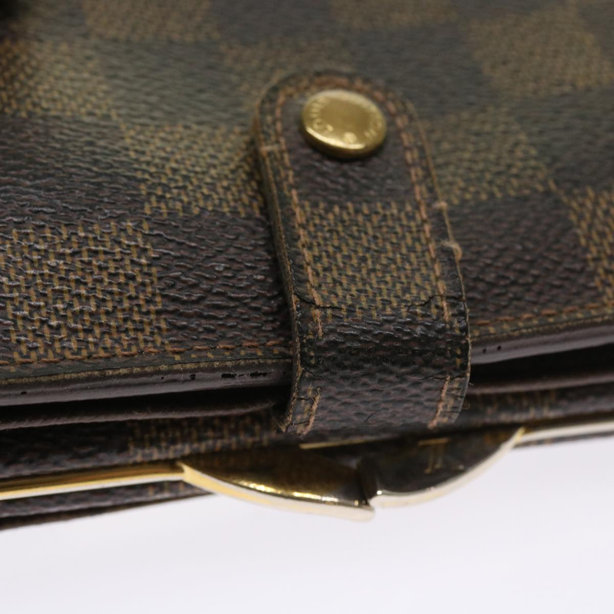 LOUIS VUITTON Monogram Damier Ebene Azur Wallet 13Set LV bs8680