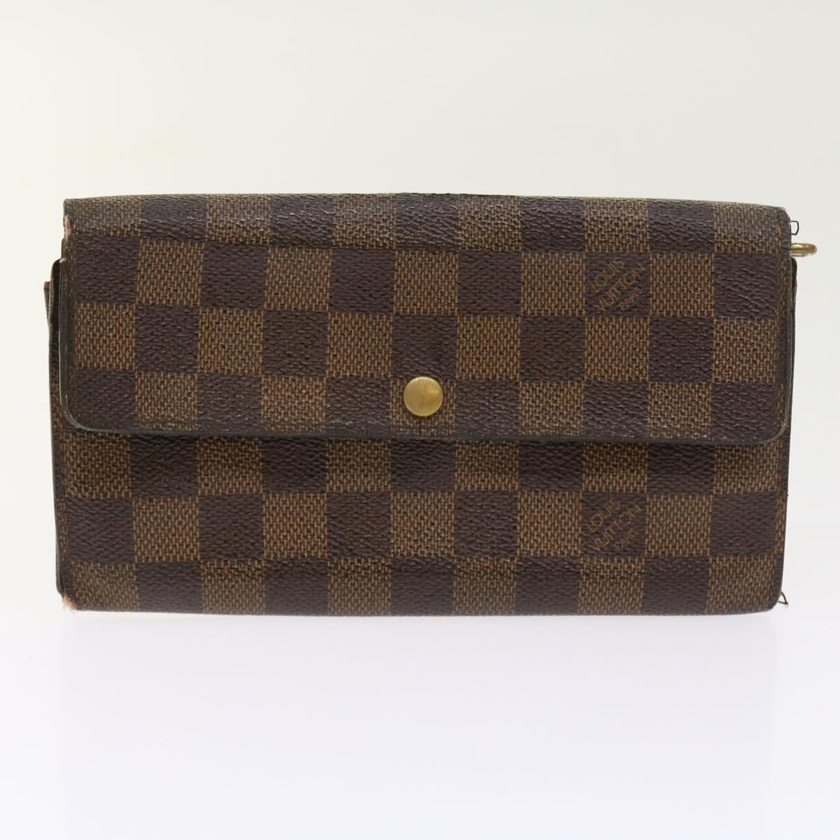 LOUIS VUITTON Monogram Damier Ebene Azur Wallet 13Set LV bs8680