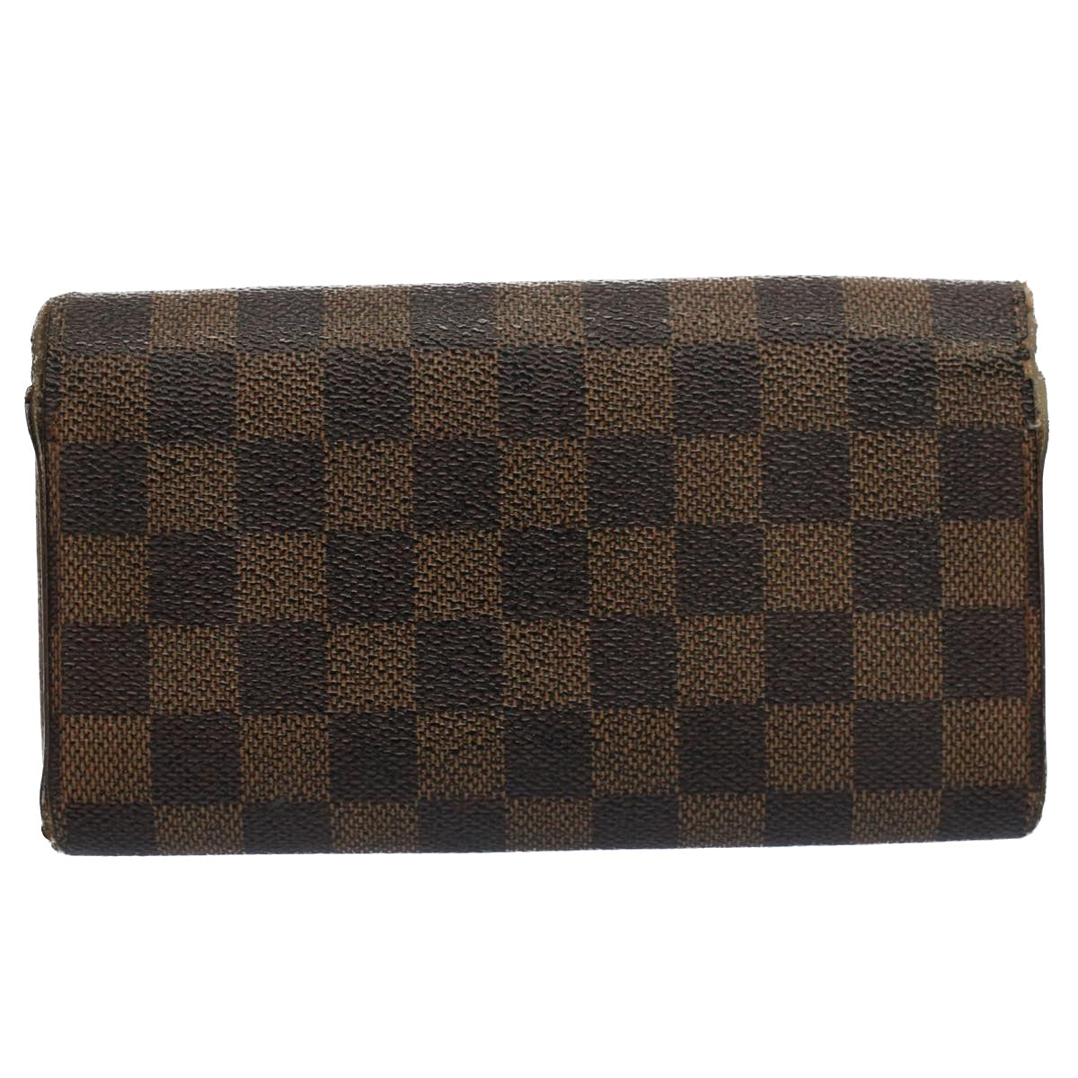 LOUIS VUITTON Monogram Epi Damier Ebene Wallet 5Set Black LV bs8683