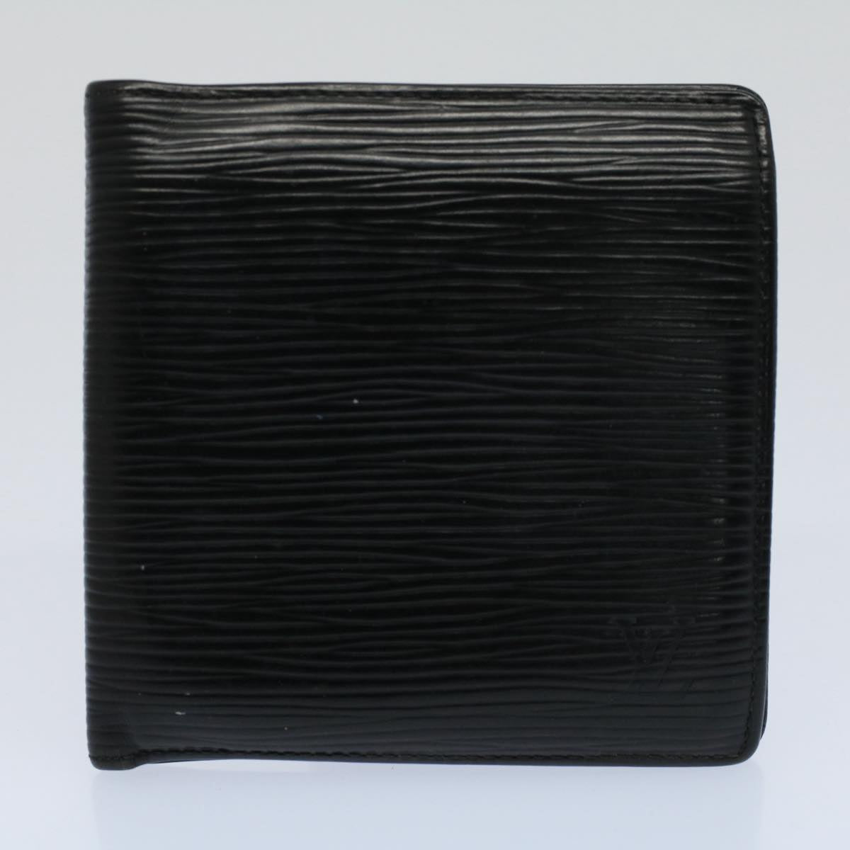 LOUIS VUITTON Monogram Epi Damier Ebene Wallet 5Set Black LV bs8683