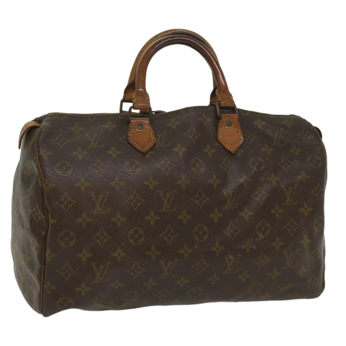 LOUIS VUITTON Monogram Speedy 35 Hand Bag M41524 LV bs8700