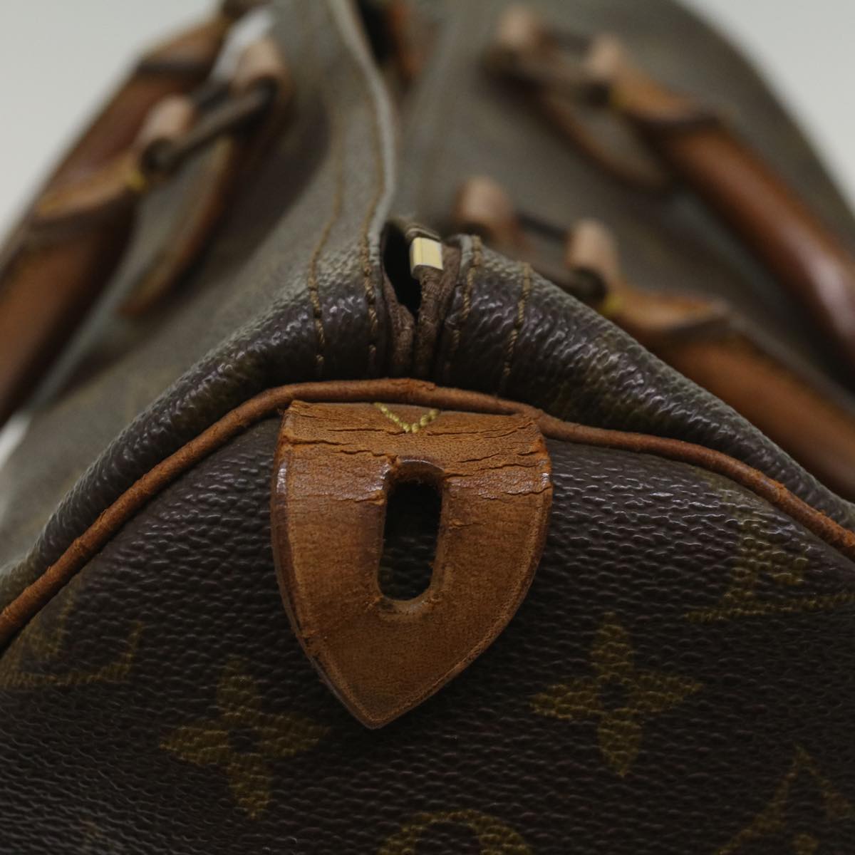 LOUIS VUITTON Monogram Speedy 35 Hand Bag M41524 LV bs8700