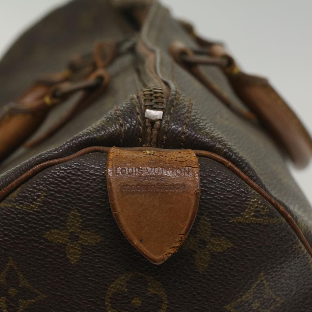 LOUIS VUITTON Monogram Speedy 35 Hand Bag M41524 LV bs8700