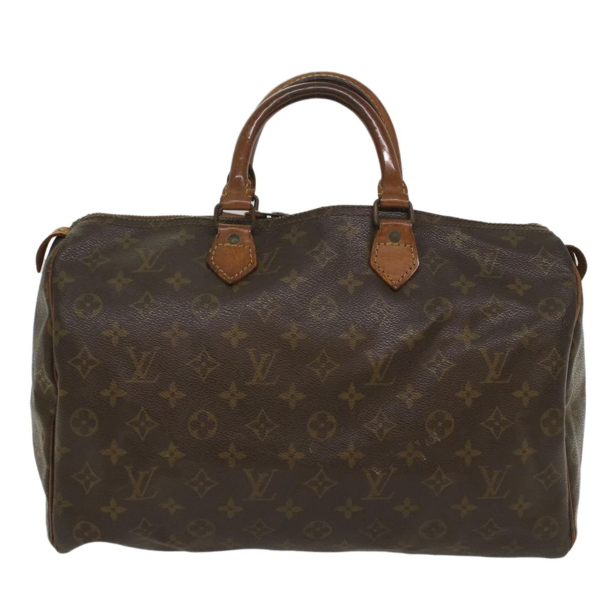 LOUIS VUITTON Monogram Speedy 35 Hand Bag M41524 LV bs8700