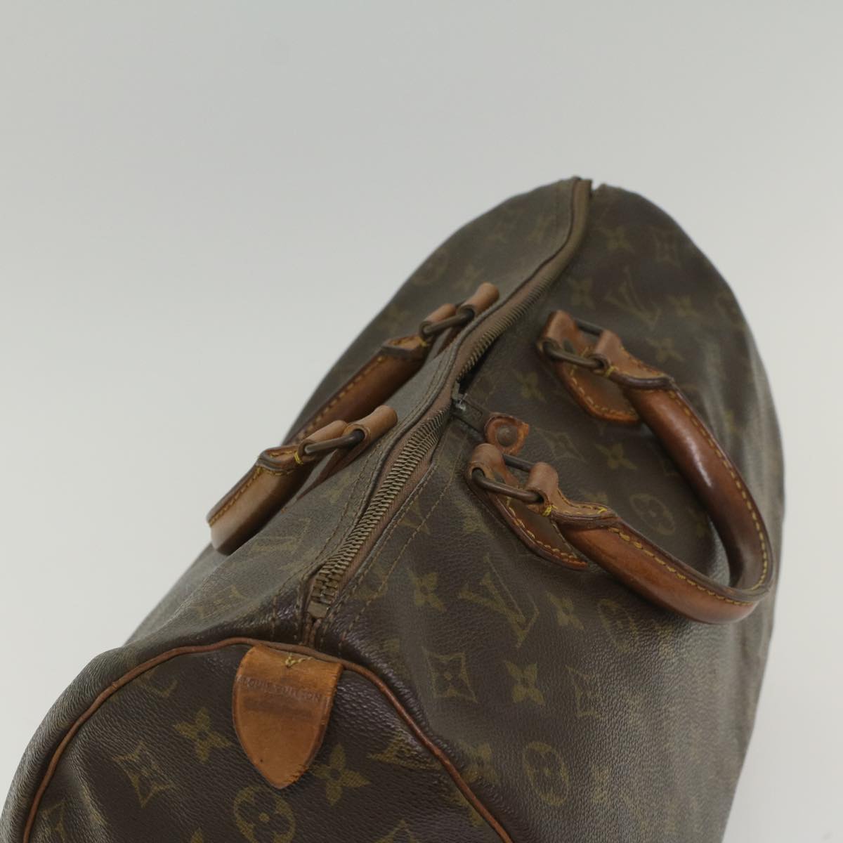 LOUIS VUITTON Monogram Speedy 35 Hand Bag M41524 LV bs8700