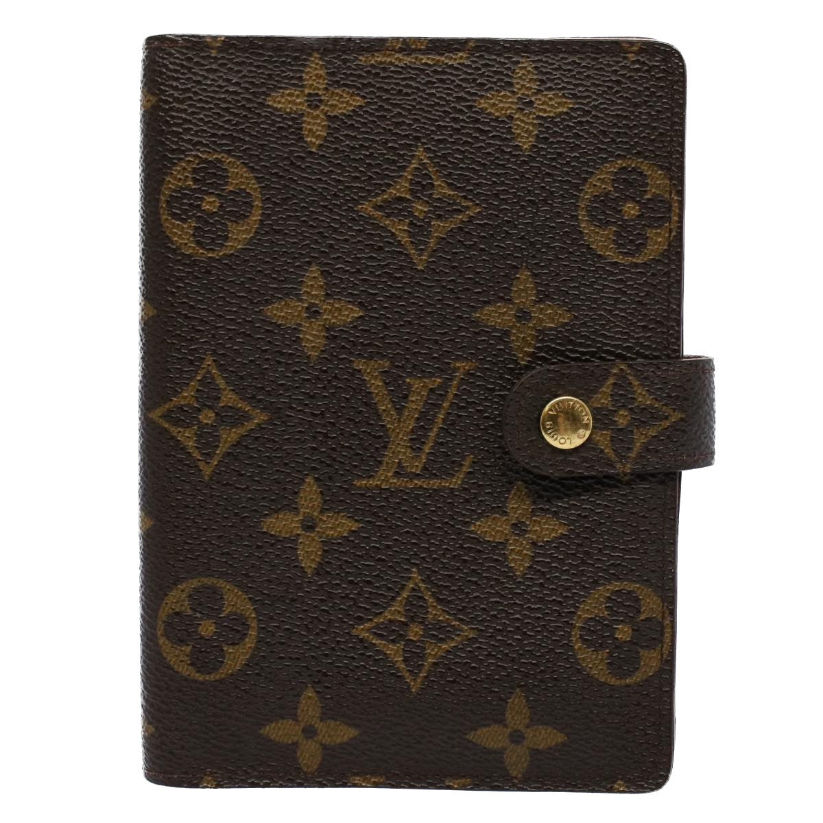LOUIS VUITTON Monogram Agenda PM Day Planner Cover R20005 LV bs8719