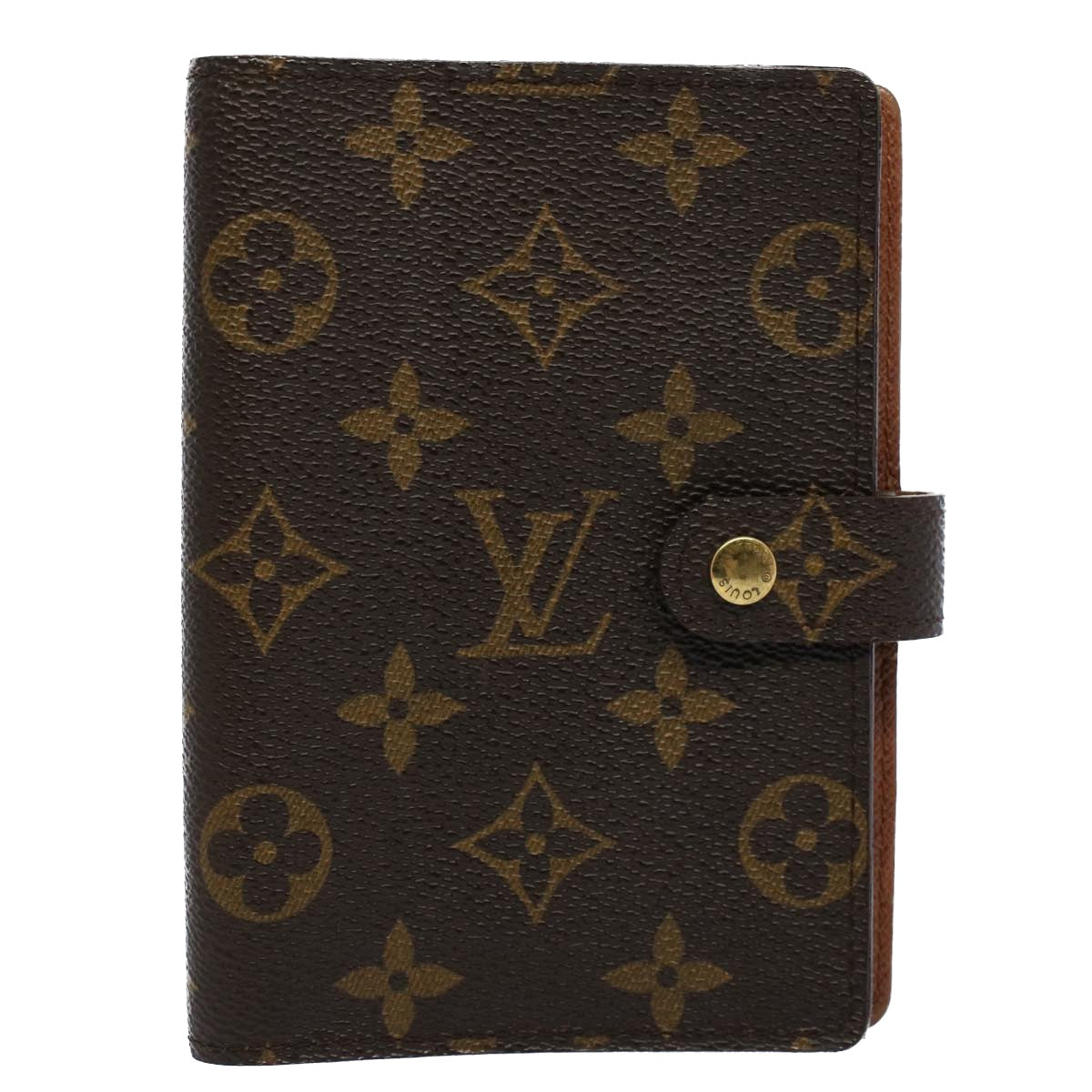 LOUIS VUITTON Monogram Agenda PM Day Planner Cover R20005 LV bs8721