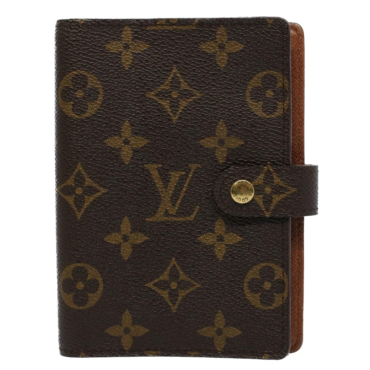 LOUIS VUITTON Monogram Agenda PM Day Planner Cover R20005 LV bs8721