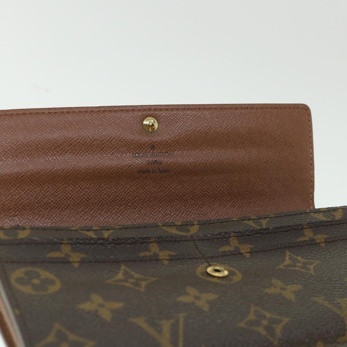 LOUIS VUITTON Monogram Portefeuille Sarah Long Wallet M60531 LV bs8746