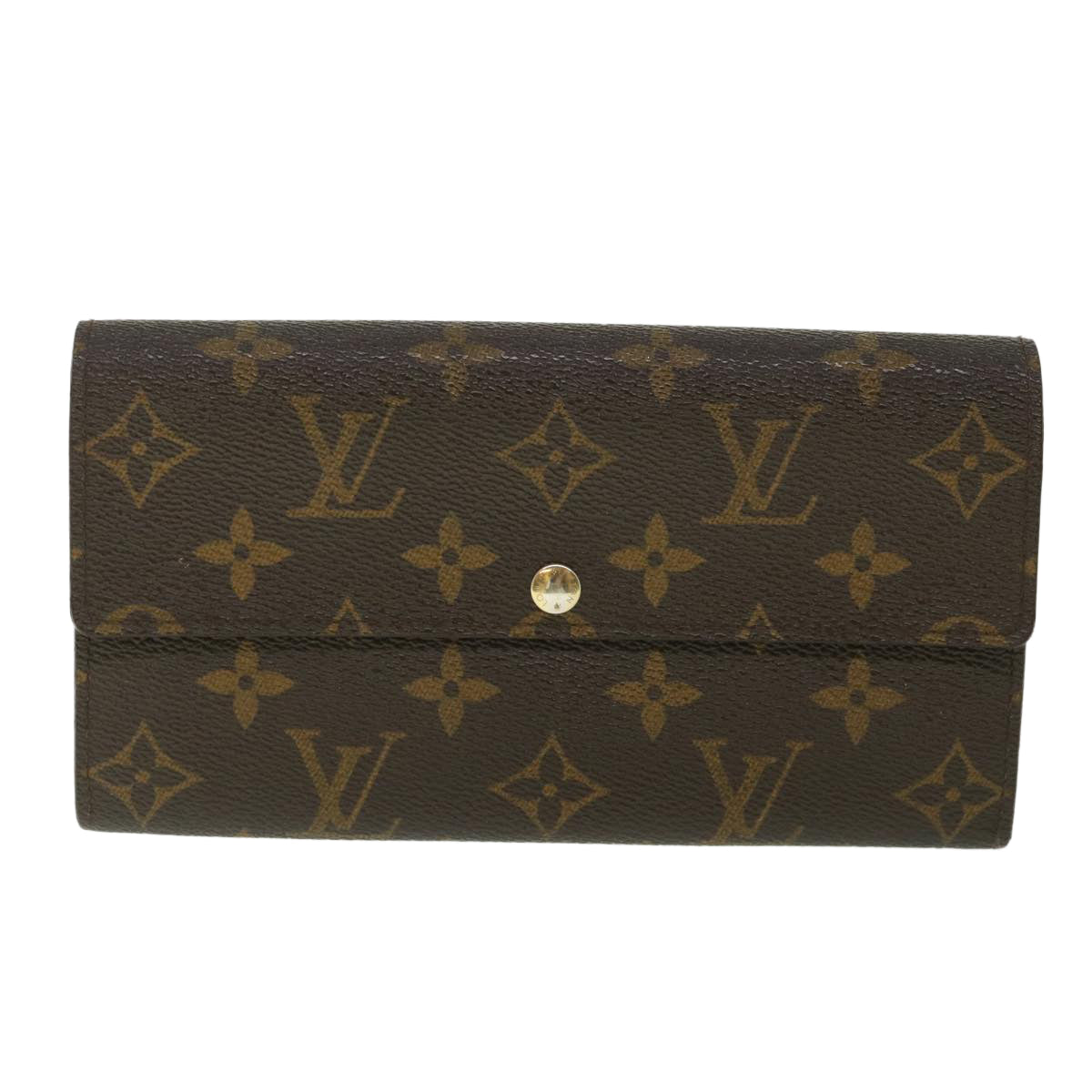LOUIS VUITTON Monogram Portefeuille Sarah Long Wallet M60531 LV bs8746