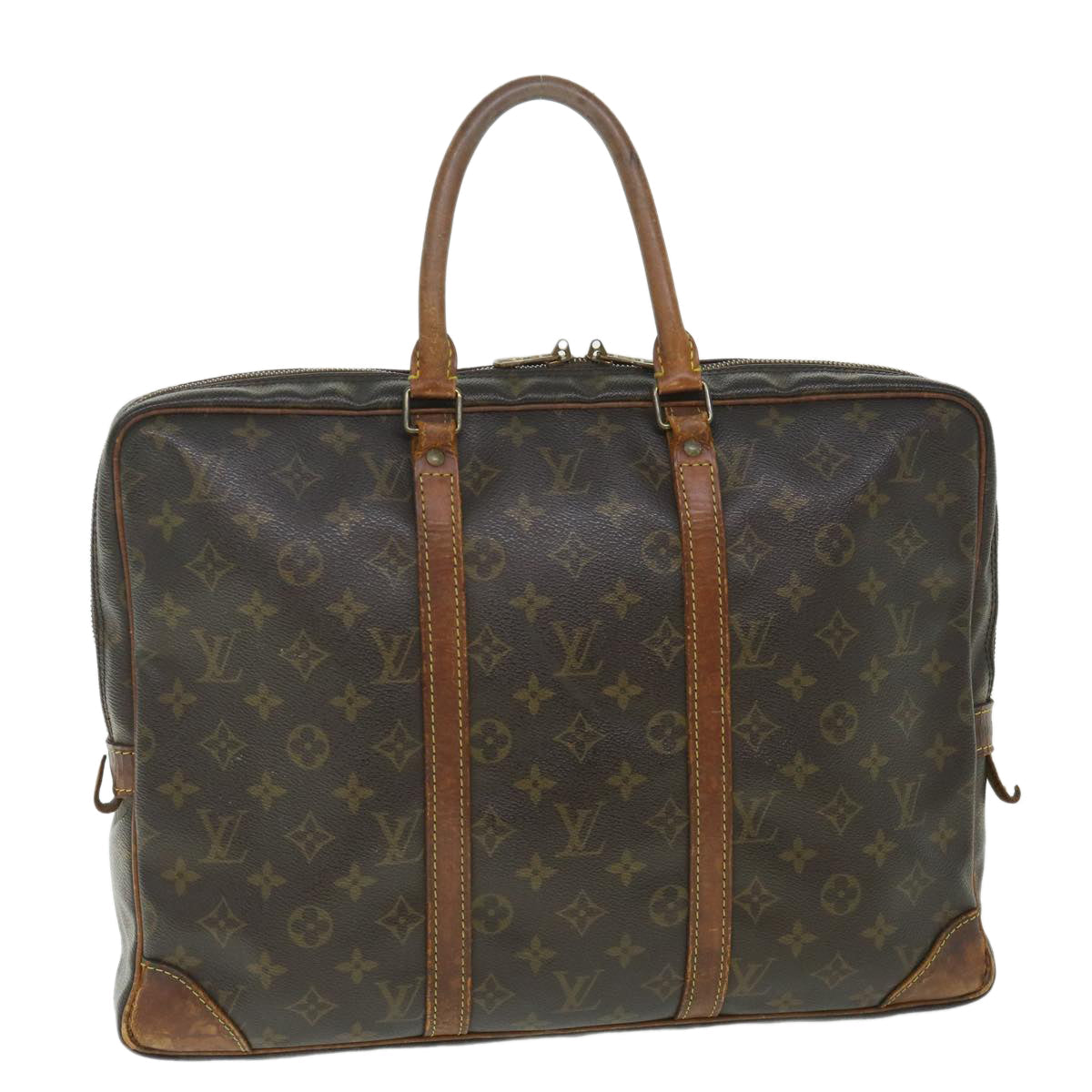 LOUIS VUITTON Monogram Porte Documents Voyage Business Bag M52005 LV bs8750