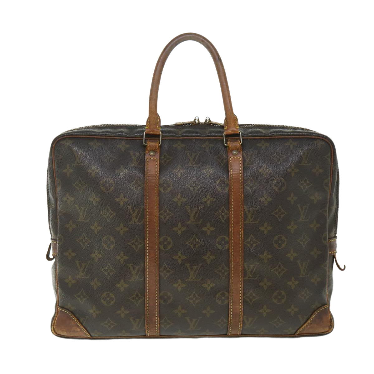 LOUIS VUITTON Monogram Porte Documents Voyage Business Bag M52005 LV bs8750