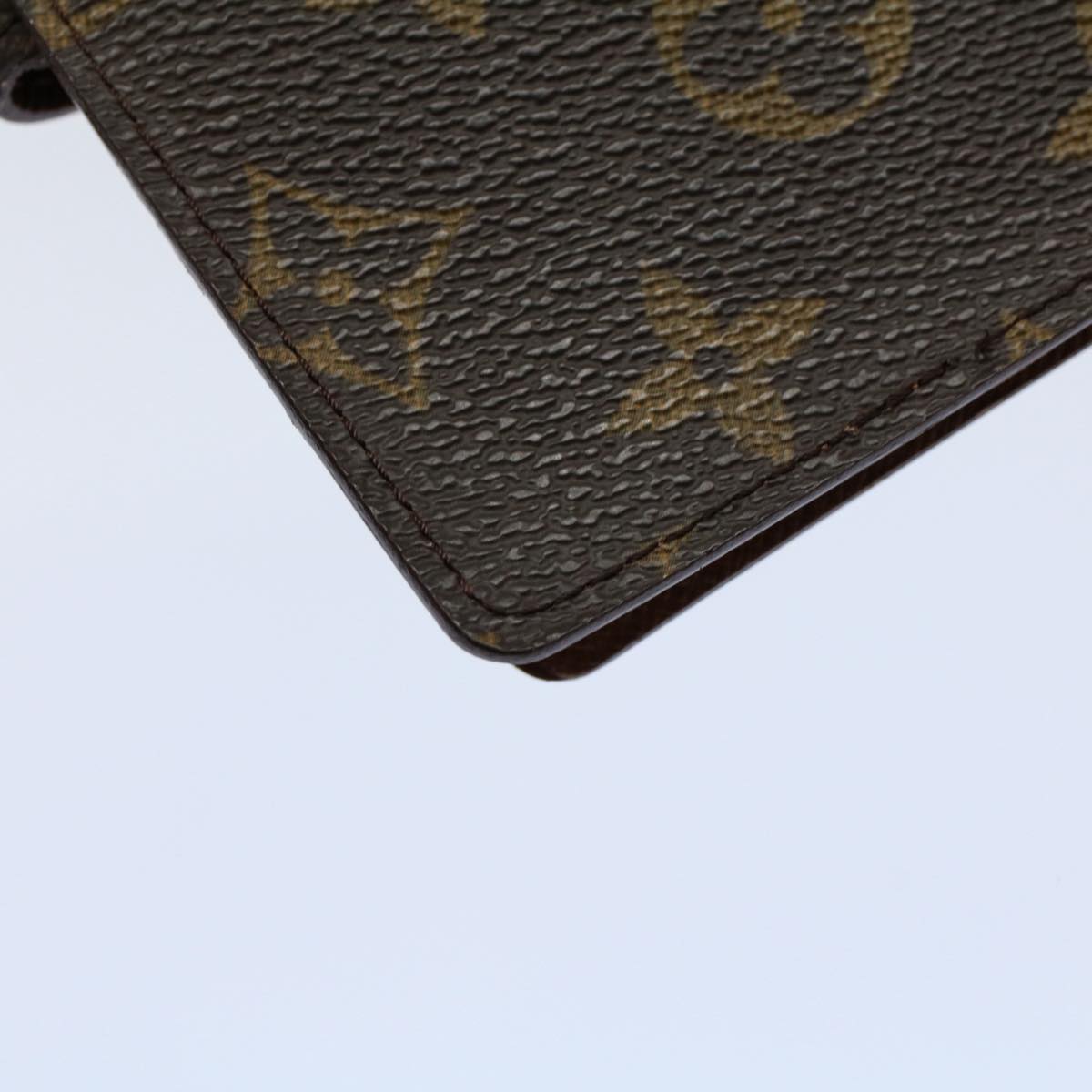 LOUIS VUITTON Monogram Agenda PM Day Planner Cover R20005 LV bs8761
