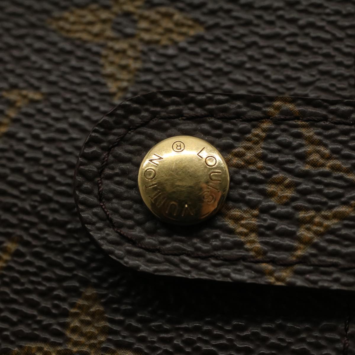LOUIS VUITTON Monogram Agenda PM Day Planner Cover R20005 LV bs8761