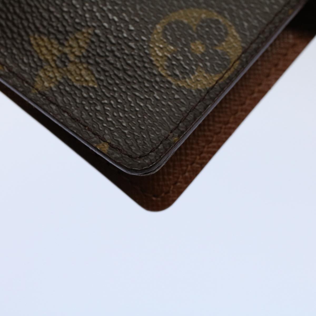 LOUIS VUITTON Monogram Agenda PM Day Planner Cover R20005 LV bs8761