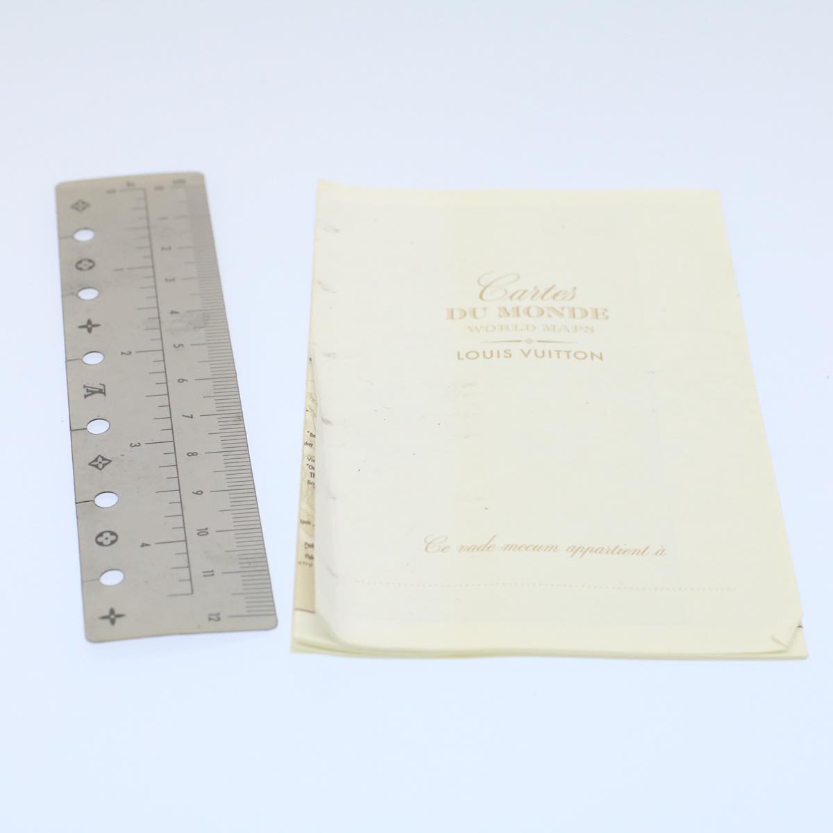 LOUIS VUITTON Monogram Mini Agenda PM Day Planner Cover Khaki R20911 bs8762