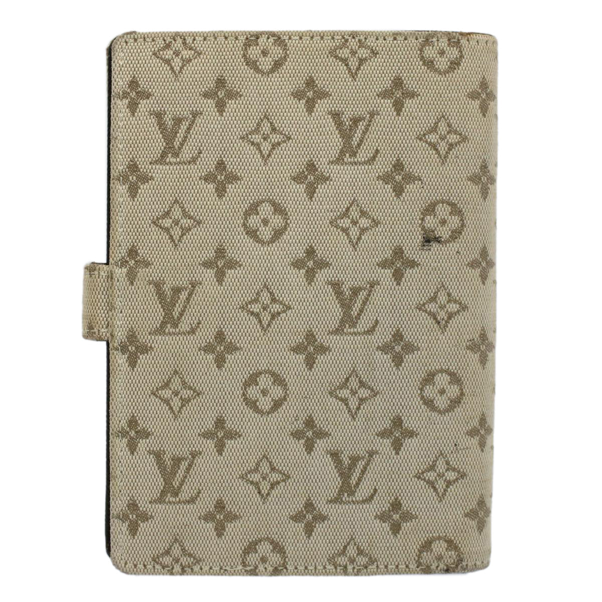 LOUIS VUITTON Monogram Mini Agenda PM Day Planner Cover Khaki R20911 bs8762