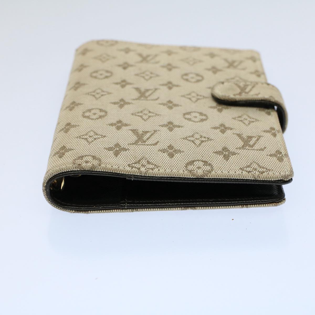 LOUIS VUITTON Monogram Mini Agenda PM Day Planner Cover Khaki R20911 bs8762