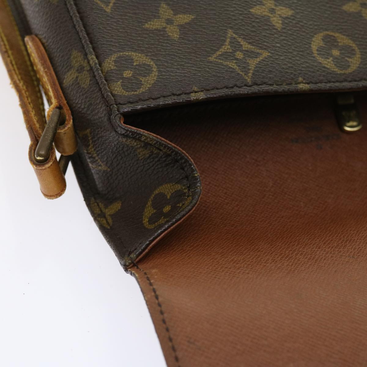 LOUIS VUITTON Monogram Saint Cloud MM Shoulder Bag M51243 LV bs8788