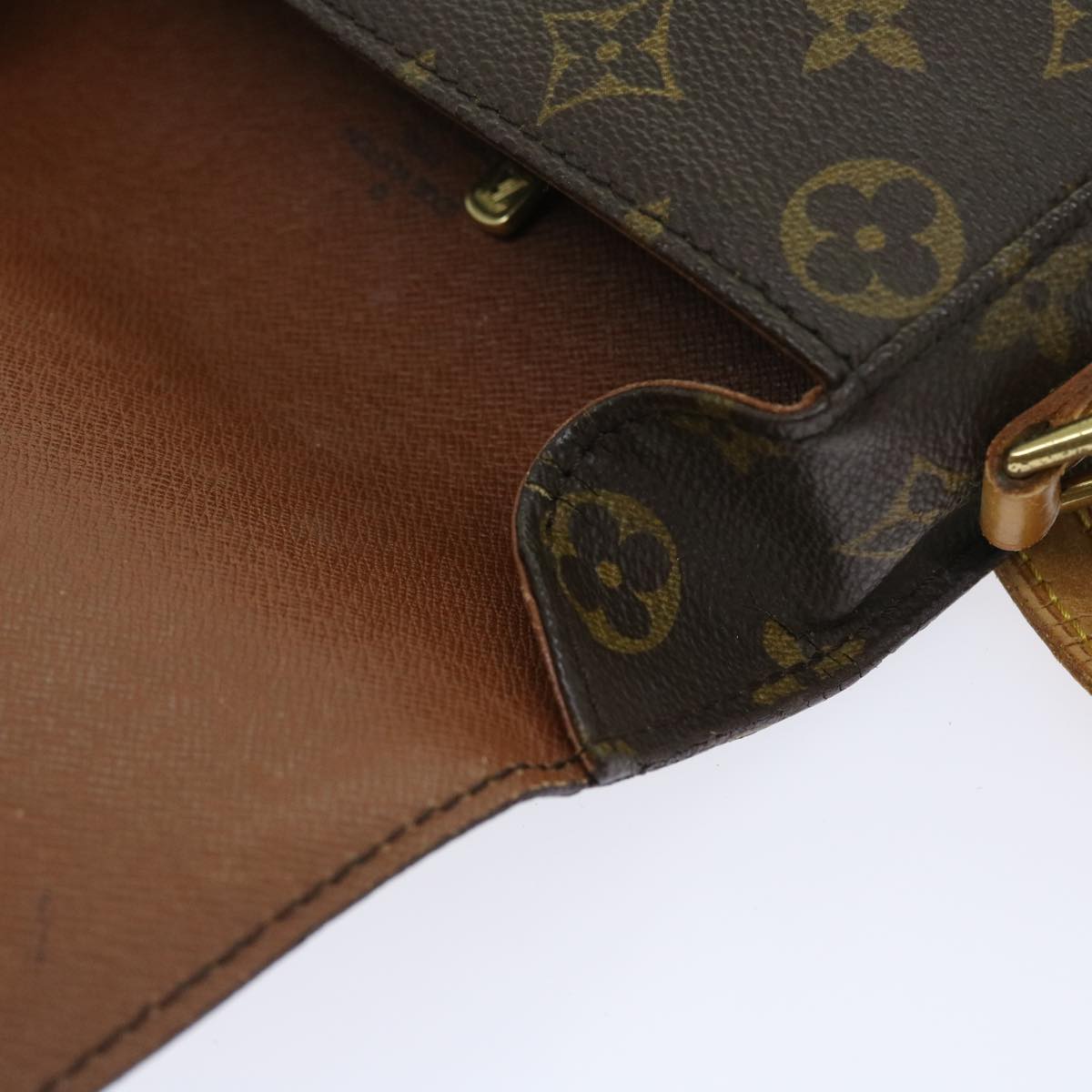 LOUIS VUITTON Monogram Saint Cloud MM Shoulder Bag M51243 LV bs8788