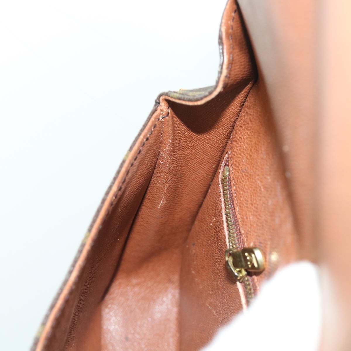 LOUIS VUITTON Monogram Saint Cloud MM Shoulder Bag M51243 LV bs8788