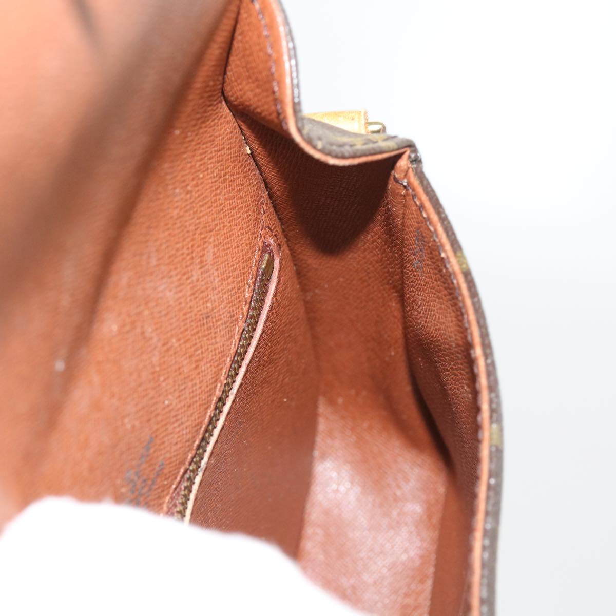 LOUIS VUITTON Monogram Saint Cloud MM Shoulder Bag M51243 LV bs8788