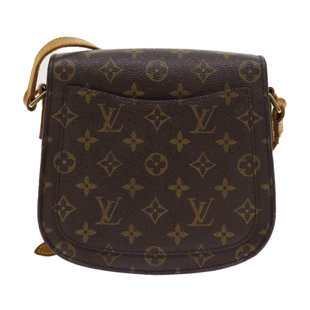 LOUIS VUITTON Monogram Saint Cloud MM Shoulder Bag M51243 LV bs8788