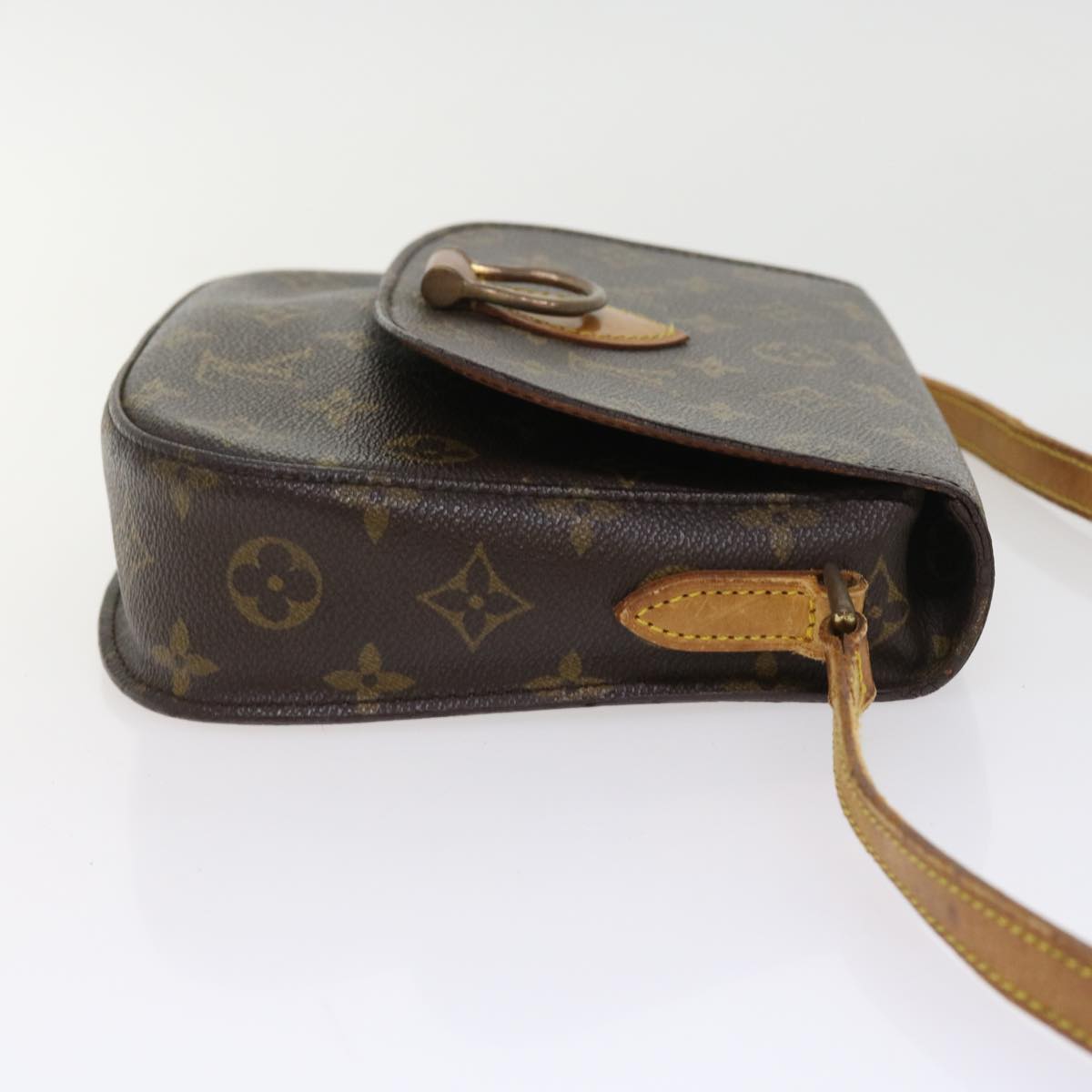 LOUIS VUITTON Monogram Saint Cloud MM Shoulder Bag M51243 LV bs8788