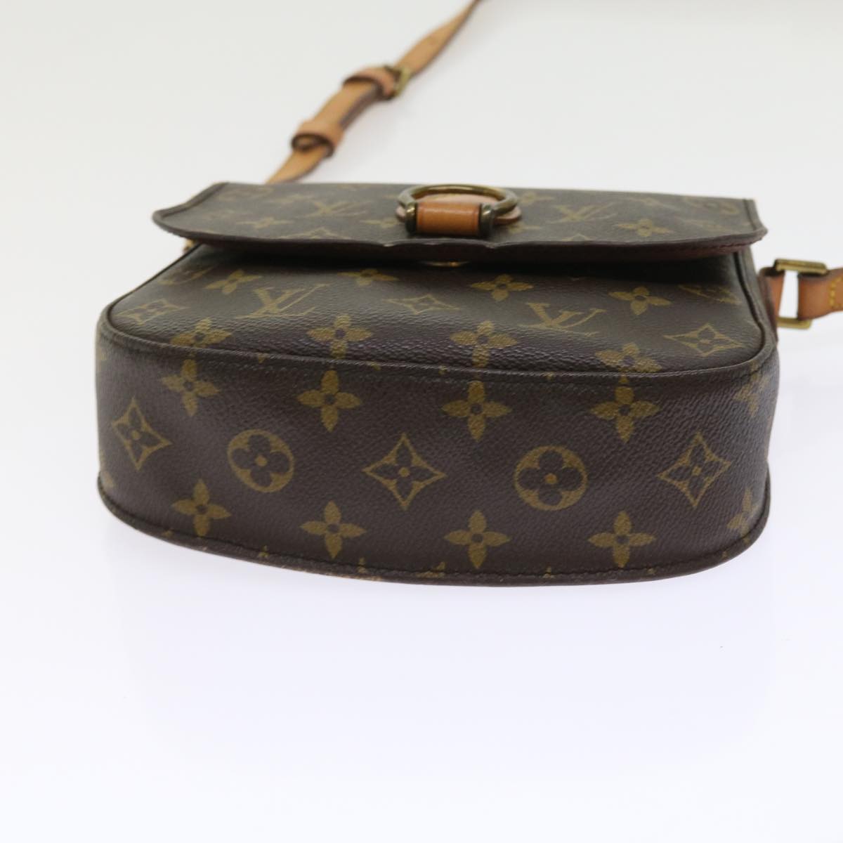 LOUIS VUITTON Monogram Saint Cloud MM Shoulder Bag M51243 LV bs8790