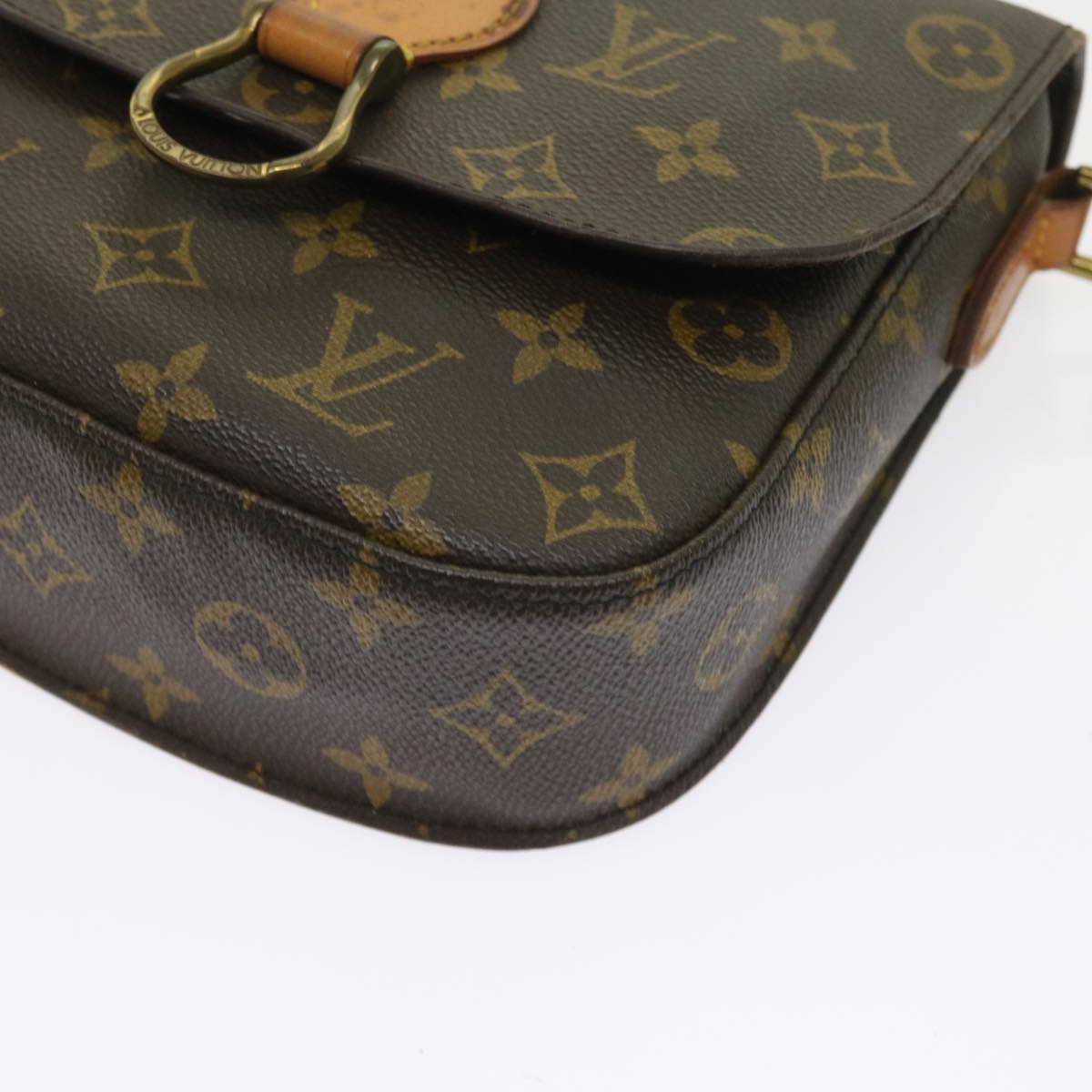 LOUIS VUITTON Monogram Saint Cloud MM Shoulder Bag M51243 LV bs8790