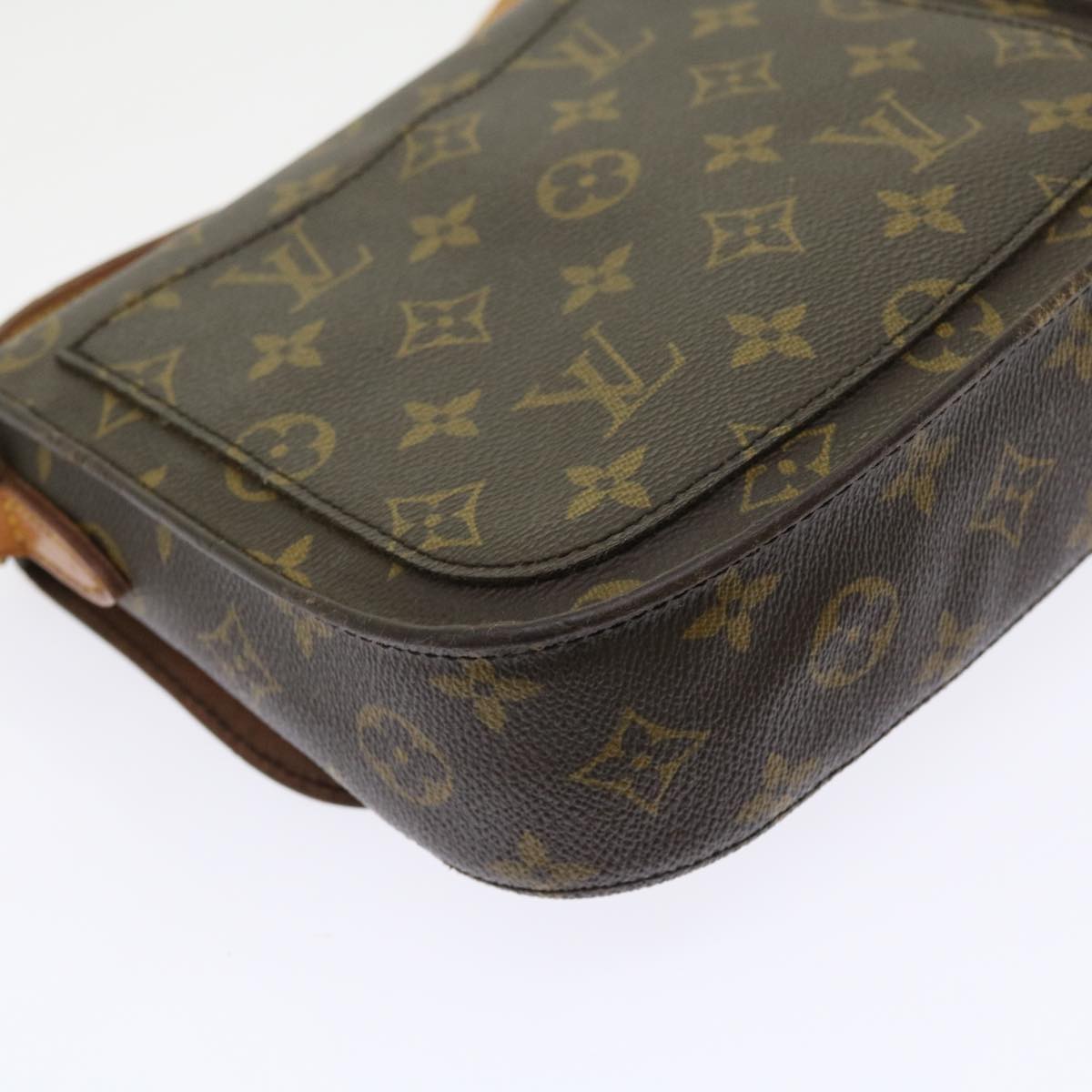LOUIS VUITTON Monogram Saint Cloud MM Shoulder Bag M51243 LV bs8790