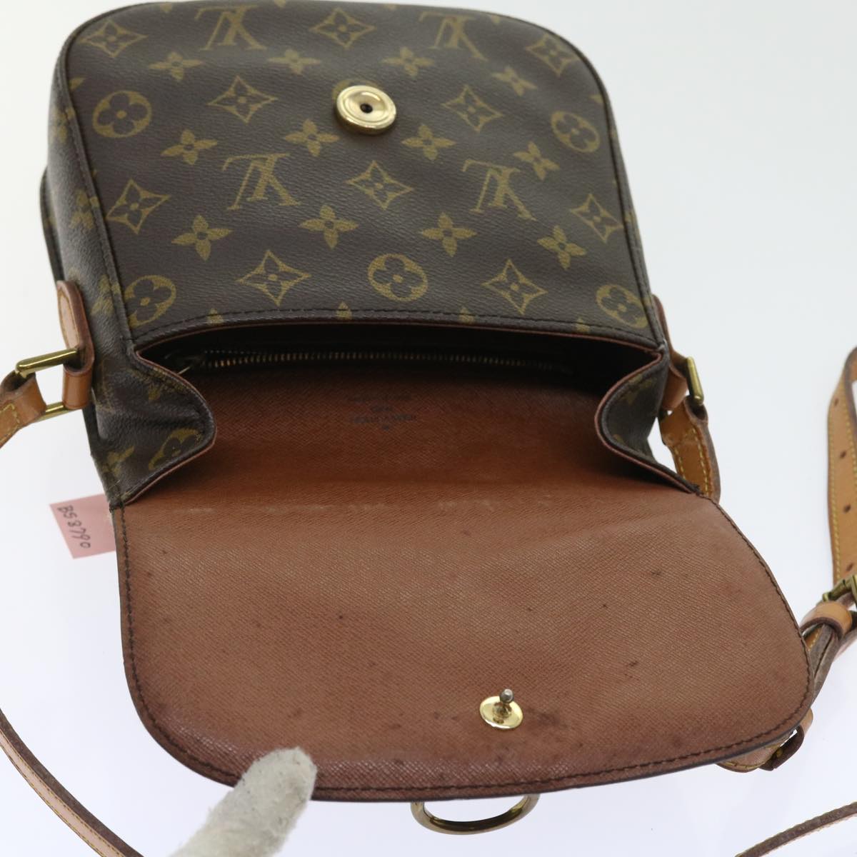 LOUIS VUITTON Monogram Saint Cloud MM Shoulder Bag M51243 LV bs8790
