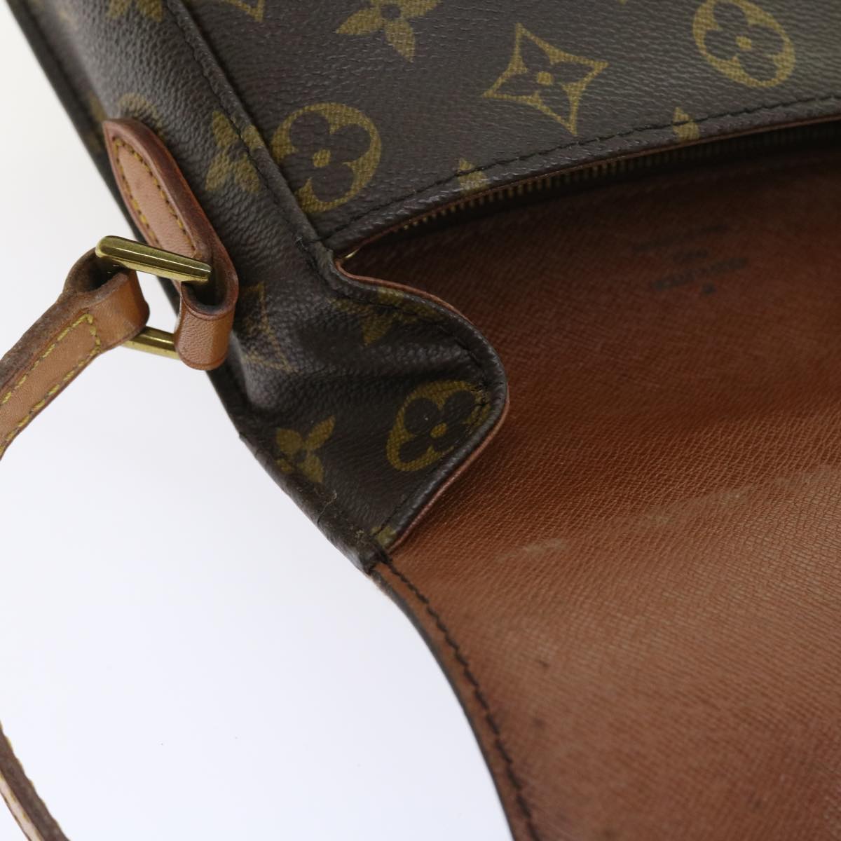 LOUIS VUITTON Monogram Saint Cloud MM Shoulder Bag M51243 LV bs8790