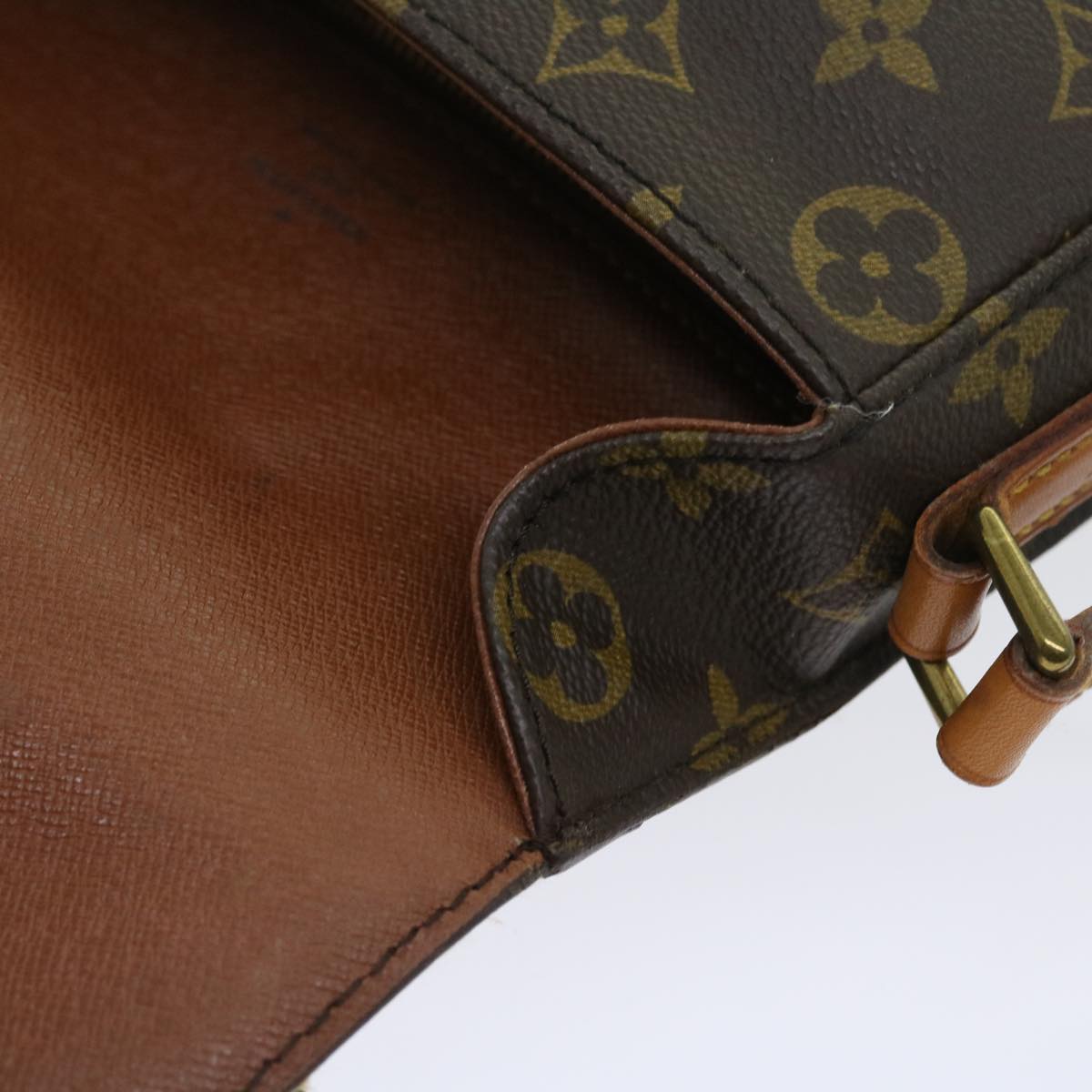 LOUIS VUITTON Monogram Saint Cloud MM Shoulder Bag M51243 LV bs8790