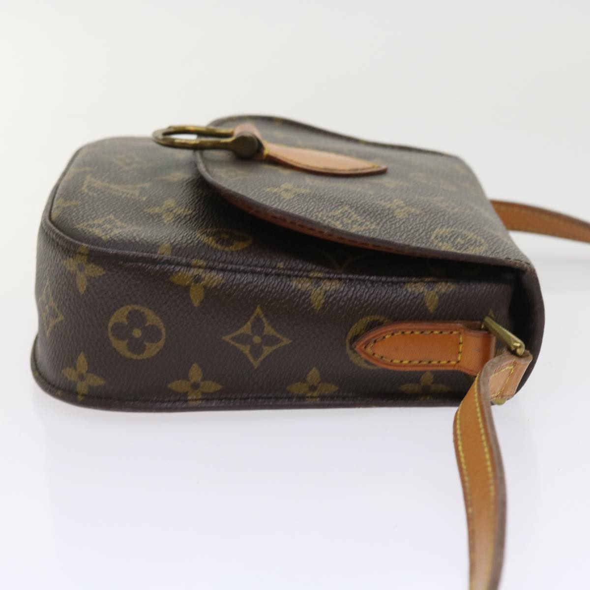 LOUIS VUITTON Monogram Saint Cloud MM Shoulder Bag M51243 LV bs8790