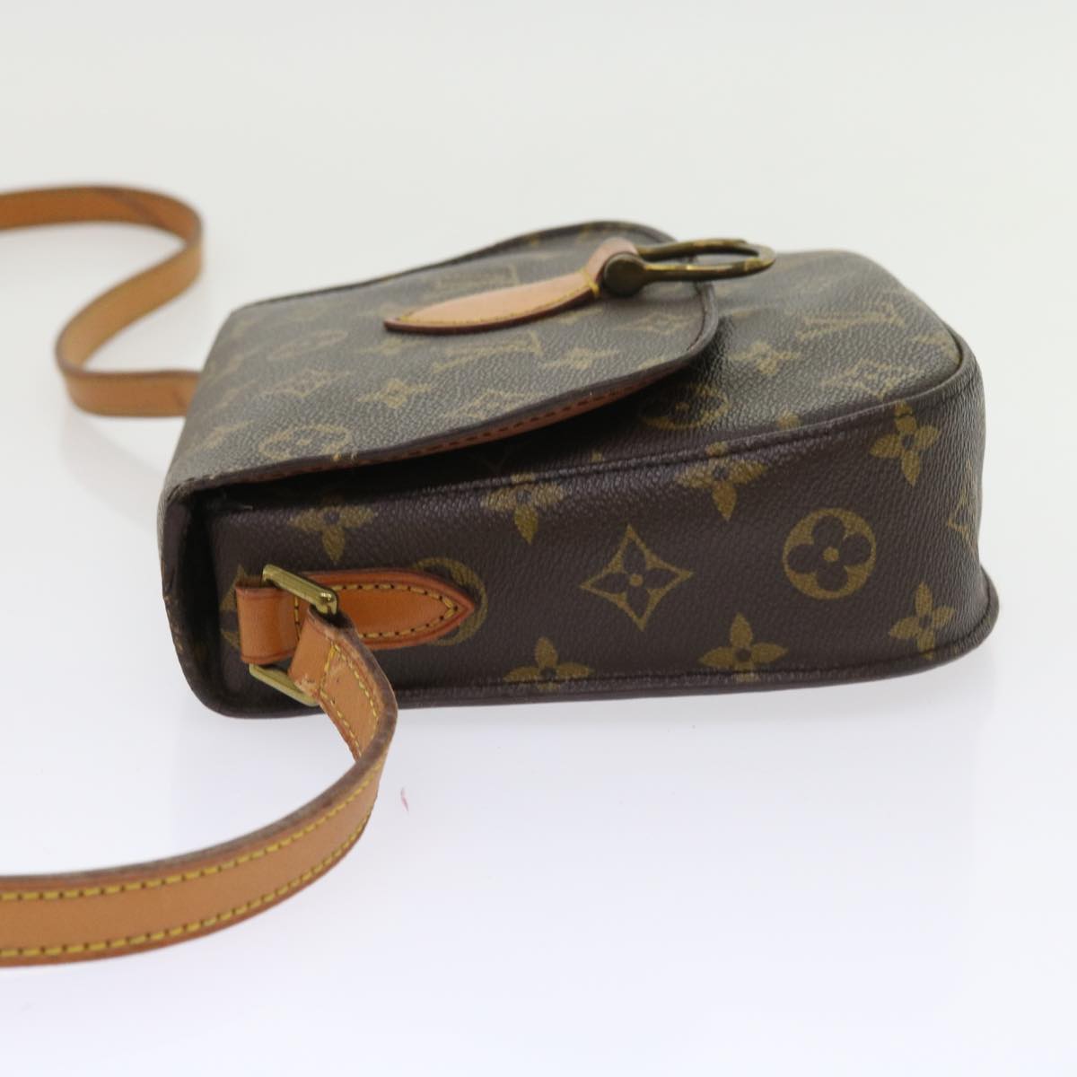 LOUIS VUITTON Monogram Saint Cloud MM Shoulder Bag M51243 LV bs8790