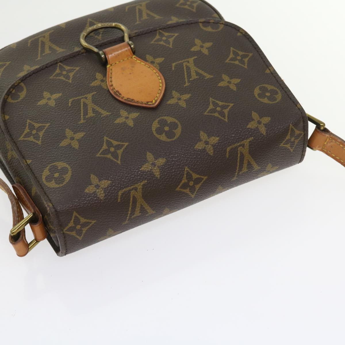 LOUIS VUITTON Monogram Saint Cloud MM Shoulder Bag M51243 LV bs8790