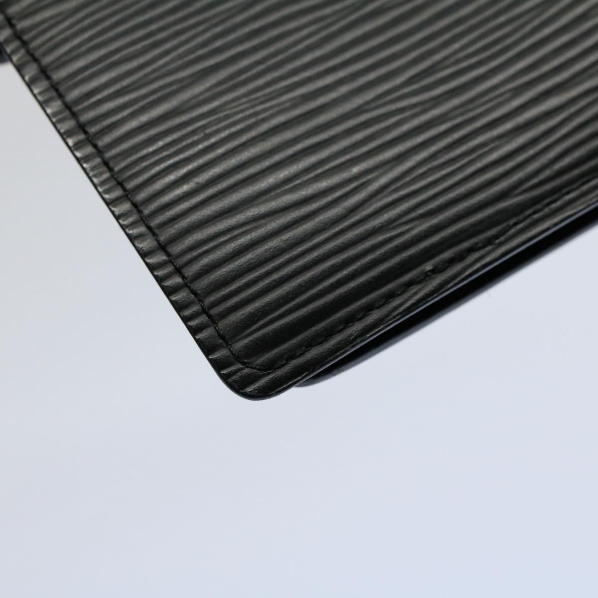 LOUIS VUITTON Epi Agenda PM Day Planner Cover Black R20052 LV bs8799