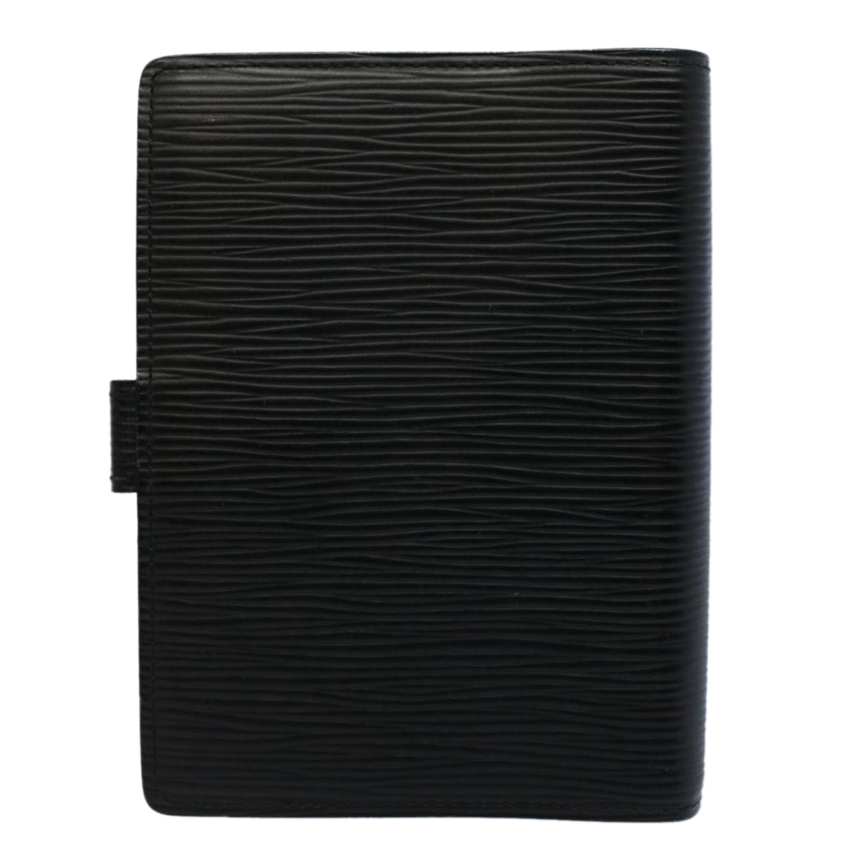 LOUIS VUITTON Epi Agenda PM Day Planner Cover Black R20052 LV bs8799